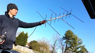 ISS Ham Radio Reception in Raleigh North Carolina [upl. by Orlov55]