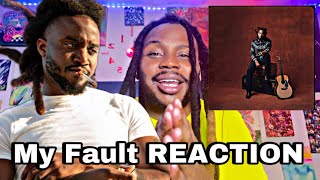 Shaboozey  My Fault feat Noah Cyrus FIRST REACTION [upl. by Dustman]