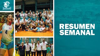 🐆  Resumen Semanal Jaguares en la cúspide de la Liga Superior de Baloncesto Femenil 🏆 [upl. by Yatnuhs]