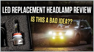 The New 5 LED Car Headlight Which Will Surprise You I Led Headlight Review I [upl. by Karilynn]