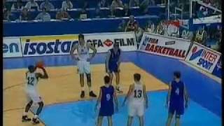 Dominique Wilkins Euroleague final 1996 Panathinaikos  Barcelona [upl. by Elrebmik]