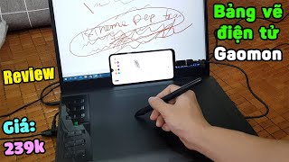 Trên tay bảng vẽ điện tử Gaomon 1060 Pro  Nghịch đủ trò hay ho [upl. by Aleras12]