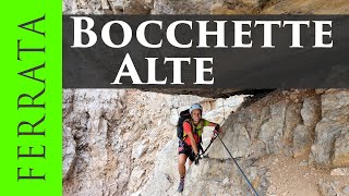 Via Ferrata delle Bocchette Alte [upl. by Nannaihr93]