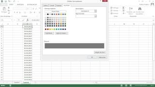Kalender mit Excel erstellen Tutorial Feiertage anzeigen bedingte Formatierung video2braincom [upl. by Stephine]