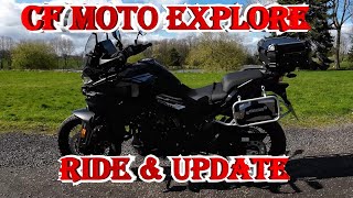 Exploring Cf Moto Ride Along And Updates 🏍️✨ [upl. by Con410]