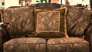 Ashley Fresco Antique Loveseat [upl. by Einaej]