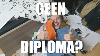 IK GA ZONDER DIPLOMA EINDIGEN [upl. by Jennie]