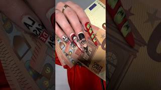 lacasadepapel nailart бумажныйдом [upl. by Atikir]