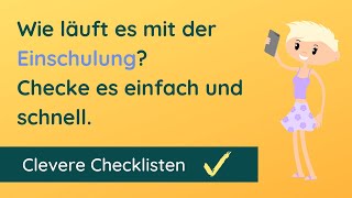 Checkliste ✅ Einschulung  das sollte Ihr Kind können [upl. by Perrine496]