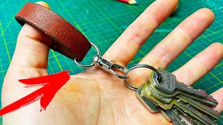 The easiest leather project for beginners [upl. by Cranston]