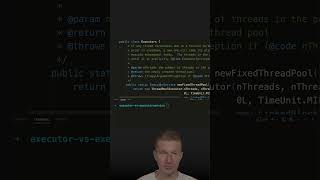 What is the difference between Executor and ExecutorService java shorts coding airhacks [upl. by Acnayb961]