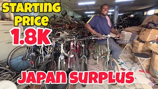 JAPAN SURPLUS BIKES  18K STARTING PRICE  Mini velo Road BMX bike hybrid folded kids bike Etc [upl. by Agbogla458]