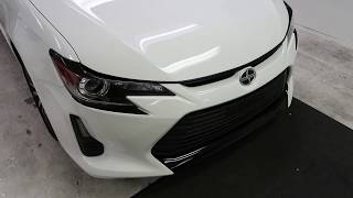 Scion TC Bumper Lip Vinyl Overlay How to Install [upl. by Gert]