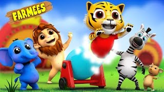 Eeny Meeny Miny Moe  Nursery Rhymes  Songs For Children  Kids Videos by Farmees [upl. by Coheman]