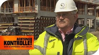 Lebensgefahr auf der Baustelle Absturzsicherung fehlt  Achtung Kontrolle  kabel eins [upl. by Ylnevaeh]