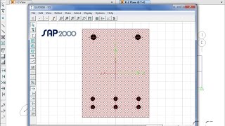 SAP2000  12 Section Designer Watch amp Learn [upl. by Agosto]