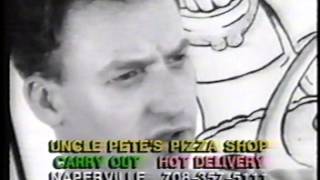 Uncle Petes Pizza Shop  quotPizza Talkquot Commercial 1994 [upl. by Molini]