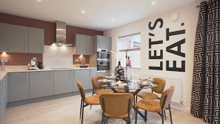 Ashby Fields  The Hacheston  4 Bedroom Detached home 2024 [upl. by Lail]