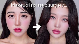 HOW TO BE BETTER AT MAKEUP FOR BEGINNERS Using ALL tips from Kpop makeup artists [upl. by Us552]