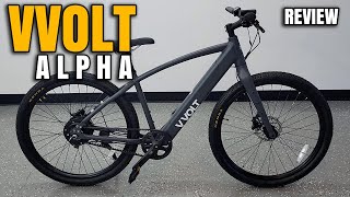 The Affordable Belt Drive Commuter  VVolt Alpha eBike Review [upl. by Akilak]