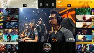 VIT vs FNC Highlights  VITALITY vs FNATIC Game 1 EU LCS Week 1 Summer 2016 [upl. by Farris]