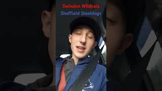 Swindon Wildcats VS Sheffield Steeldogs [upl. by Enoitna]