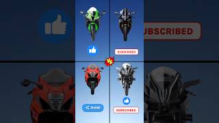 Ninja zx10r 🆚 yamha r1 🆚 Hayabusa 🆚 ninja h2r comparison youtubeshort ytshort tranding kspeed [upl. by Misa351]