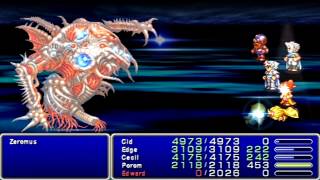 Lets Play Final Fantasy IV COMPLETE 56  Zeromus Malice [upl. by Dahlstrom]