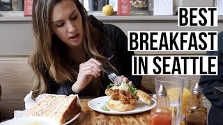 Best Breakfast in SEATTLE 5 Amazing Seattle Restaurants You Cant Miss [upl. by Kciremed]