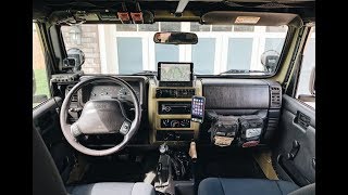 Jeep Wrangler TJ – Overlanding Interior Mods [upl. by Gensler]