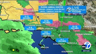 FORECAST How much rain will SoCal get Heres a break down by region [upl. by Mendoza]