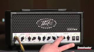 Peavey 6505 Mini Head Guitar Amplifier Demo by Sweetwater Sound [upl. by Jehiah]