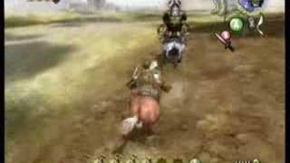 Zelda Twilight Princess  Gameplay 02 Horseback Battle [upl. by Enra]