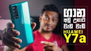 Huawei Y7a Sinhala Review in Sri lanka  Best Budget smartphone 2020 [upl. by Hulton459]