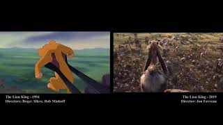 Lion King Circle Of Life 1994 vs 2019 [upl. by Naleag]