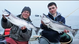 Angeln auf Meerforelle  Vom Belly Boat mit Gunnar Schade [upl. by Attebasile692]