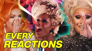 Every Drag Race WINNER REACTION  👑 [upl. by Sharos]