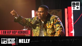 Nelly Reps His Midwestern Roots As He Accepts BET’s I Am Hip Hop Award  Hip Hop Awards ‘21 [upl. by Wolram]