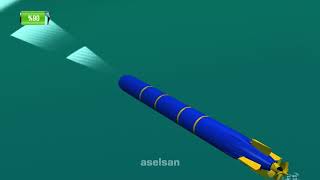 ASELSAN ZARGANA Submarine Torpedo Countermeasure System [upl. by Clementia]