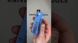 WE Knife Banter 2 WE23075 1 CPM S35VN Blue Aluminium pocket knife Ben Petersen design [upl. by Eberto]