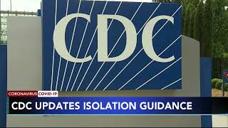 CDC drops 5day isolation guidance for COVID19 moving away from key strategy to quell infections [upl. by Iatnwahs]