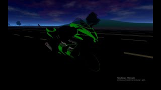 Roblox Motorush Kawasaki ZX10R Top Speed [upl. by Airetnohs]