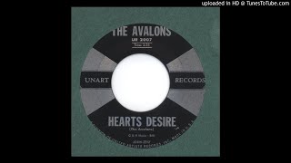 Avalons The  Hearts Desire  1958 [upl. by Eilssel]