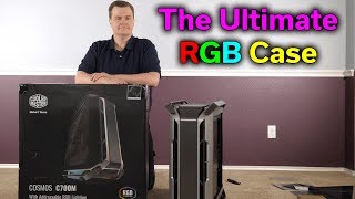 Cooler Master C700M  RGB Explosion and also a Pretty Nice Case [upl. by Avrit]