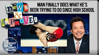 News amp Improved 2024 Paris Olympics  The Tonight Show Starring Jimmy Fallon [upl. by Jansen]