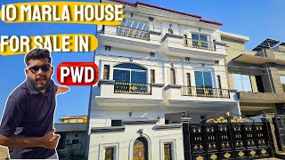 10 Marla House for sale in PWD Islamabad [upl. by Anaul]