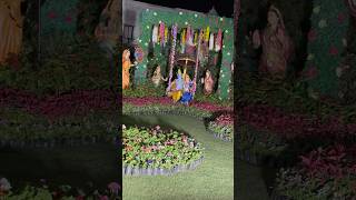 Prem Mandir Vrindavan view the most beautiful creation of humans radhakrishna premanandjimaharaj [upl. by Adelia]