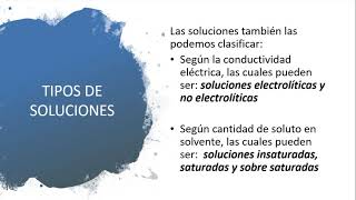 Soluciones y mezclas [upl. by Yerhcaz]