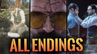 FAR CRY 6 COLLAPSE JOSEPH SEED DLC  ALL ENDINGS  Stay Leave  Message to Faith Secret Ending [upl. by Kriss]