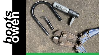 Bolt cutters vs Kryptonite series 2 lock  under 10 seconds [upl. by Gus652]